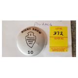 1971 Cheyenne Frontier Days Nigh Show Pin Back