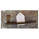 Miniature Wood & Metal Item Copy of a Trade Axe