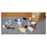Huge Lot of Renwal Plus Doll House Items