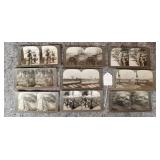 Lot of 9 WWI US Sterioviews