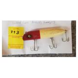 Vintage Heddon (?) South Bend Wood Lure -