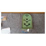 Antique Wood Arcade Marble Game with Marbles