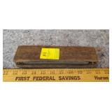 Antique Wet Stone Encased in Wood