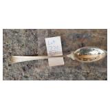 Sterling Silver Marked Tea Steeping Spoon