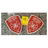 Par of Aberdeen Fire Dept Patches