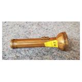 Antique Copper Flashlight Octagonal Montomery