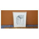 Limited Ed. Sketch "San Juan Capistravo Mission"