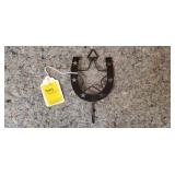 Cowboy Themed Coat/Hat Rack Metal