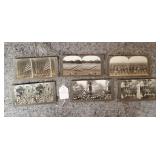 Lot of 6 Sterioviews WWI USA