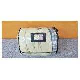 Coleman Sleeping Bag, 5 lb Filling, 33"x79", Used