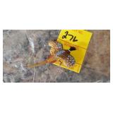 Vintage Plastic Pheasant Broach