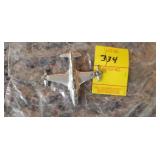 Vintage Small Dinkey Toys Jet 2 1/2" Wing Span