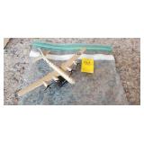 Desk Top Metal Air Force Plane 8" Wing Span