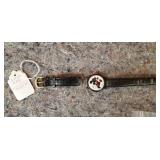 Disney Battery Mickey Mouse Watch Torn Leather