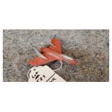 Vintage Tootsie Toy Navy Jet 3 1/2"