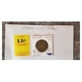 Vintage Wagner SD Token M. Vawrinek