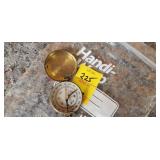 Vintage Brass Compass