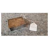 Antique Trinket Box Stamped With A Lion