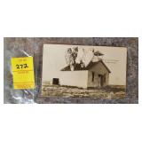 1912 Post Card of School at Randolph SD