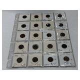 20 Indian Head Pennies