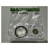 1997 Sturgis Silver Coin Toned