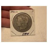 1890 CC Morgan Dollar
