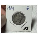 1924 Mercury DIme