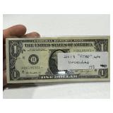 2013 One Dollar STAR Bill