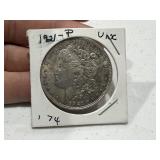 1921-P Morgan Dollar- UNC
