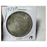 1923 Peace Dollar