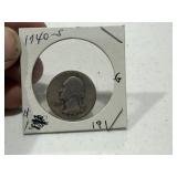1940-S Washington Quarter