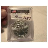 2014 American Silver Eagle MS70