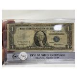 1935 One Dollar Silver Certificate