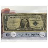 1957 One Dollar Silver Certificate