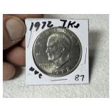 1972 Eisenhower Dollar