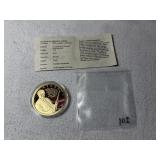 24k Gold Plated Donald Trump Coin