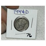 1944 D Mercury Dime