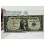 1935 E Blue Seal Silver Certificate