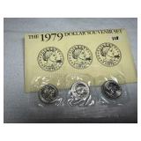 1979 Susan B Anthony Dollar Set