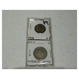 1903 & 1908 Liverty Nickel