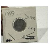 1899 Barber Dime