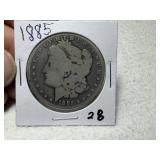 1885 Morgan Dollar