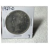 1927 D Peace Dollar