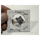 5 - 5 Grain .999 Silver Bars