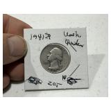 1941-P Washington Quarter