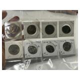 8 Kennedy Half Dollars (1976-1992)