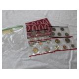 2000 - D uncirculated - 20 Coins