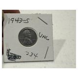 1943-S Steel Penny - UNC