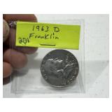1963-D Franklin Half Dollar