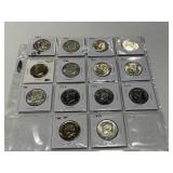 14 - 1967-P Kennedy Halves - BU (40% Silver)